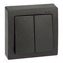 INTERRUPTOR DUPLO DE MONTAGEM EM SUPERFÍCIE 10 AX 250 V~, IP20, S