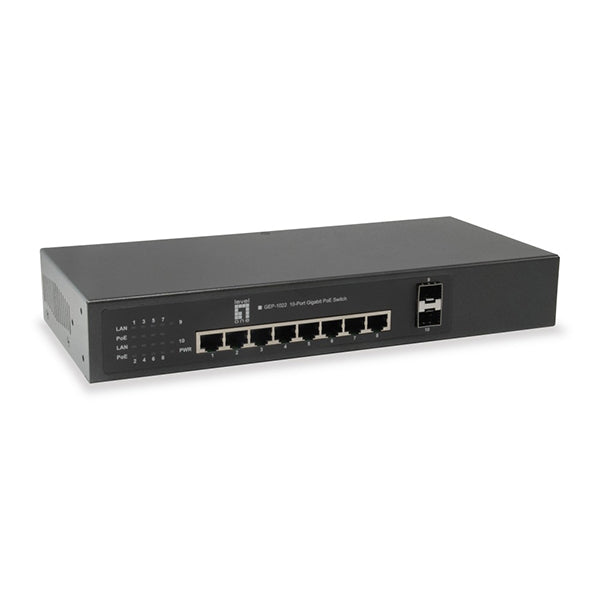 LevelOne GEP-1061 switch de rede Gerido L2 Gigabit Ethernet (10/1