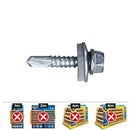 CAIXA 1000 UNIDADES. PARAFUSO 7301 BROCA CABEÇA HEXAGONALØ 4,8X16