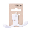 CABIDE DUPLO ALUMINIO BRANCO EDM