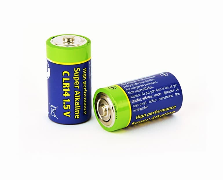 PILHA ALCALINA  GEMBIRD C-CELL LR14 1.5V 7500MAH PACK 2 UNIDADES