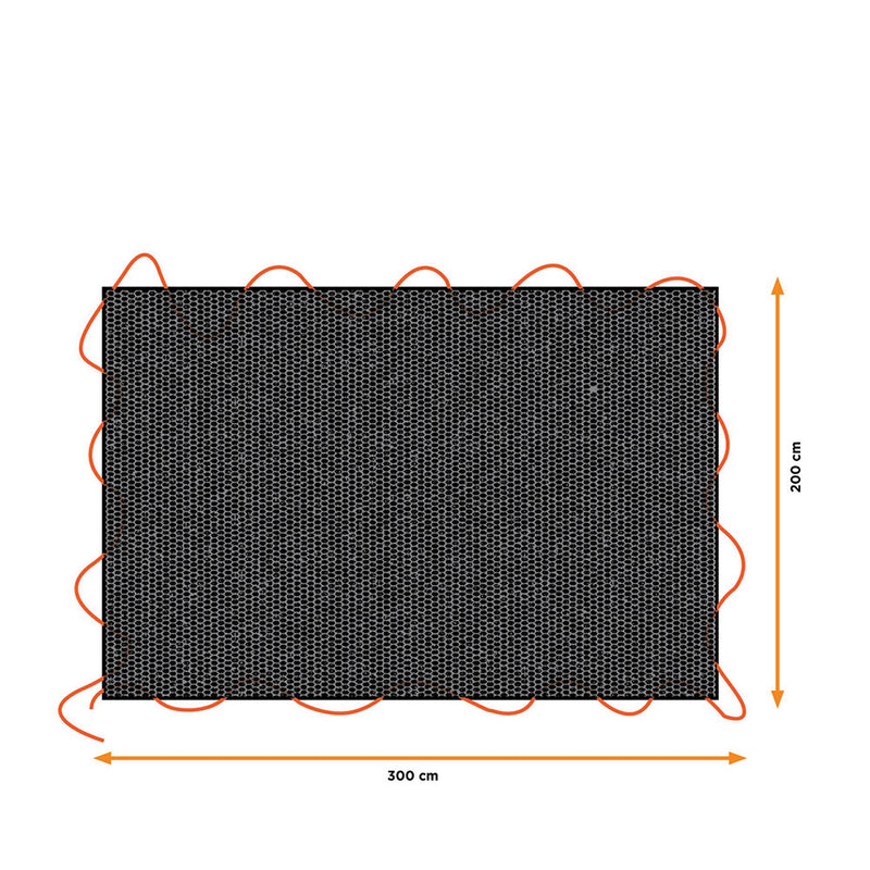 LONA PRETA PARA REBOQUE, MEDIDAS: 2X3M. BLACK & DECKER