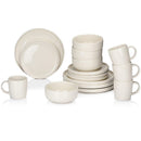 LOUÇA DE PEQUENO ALMOÇO CREME CERÂMICA 16 PEÇAS