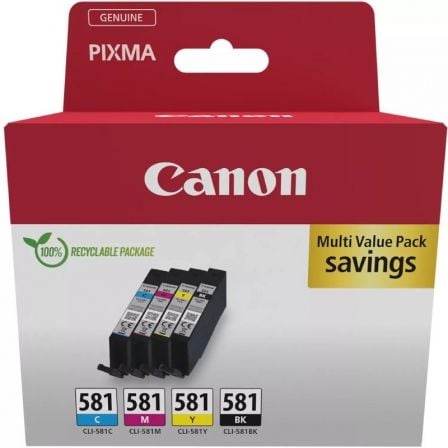 Canon 2103C007 tinteiro 4 unidade(s) Original Preto, Ciano, Magen