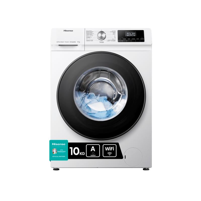 MÁQUINA LAVAR ROUPA 10KG 1400R HISENSE WFQA1014EVJMW