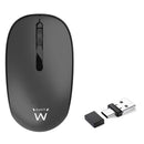 EWENT SILENT CLICK WIRELESS MOUSE WITH COMBO USB A+C RECEIVER AND