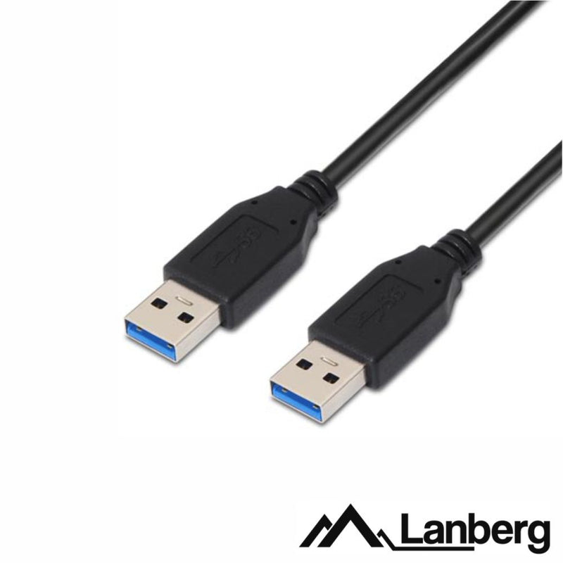 CABO USB-A 3.0 MACHO  USB-A MACHO 0.5M LANBERG