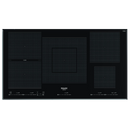 Hotpoint HT 1090 BA placa Preto Embutido 90 cm Placa com zona de