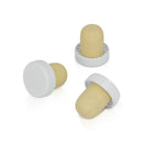 KIT 6 ROLHAS DE CORTIÇA COM CABEÇA DE PLÁSTICO METALTEX CORES/MOD