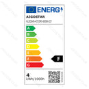 FILAMENTO LED COM REGULAÇÃO DE FLUXO LUMINOSO G45 E27 4W 6500K