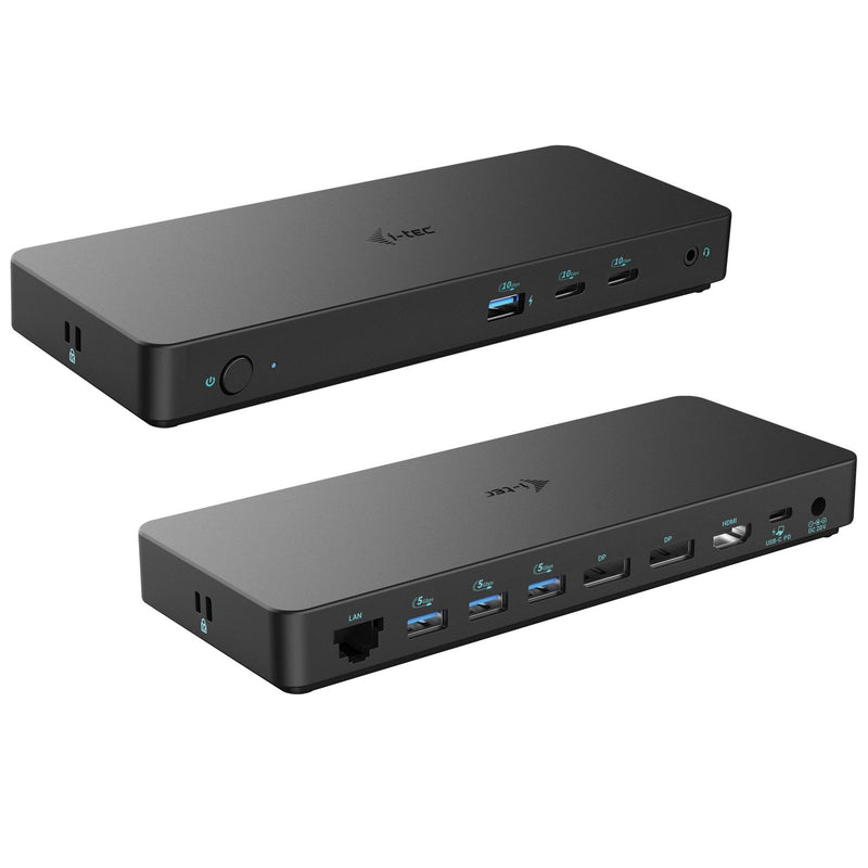 i-tec C31TRIPLEDOCKPDPRO2 base & duplicador de portas Com fios US