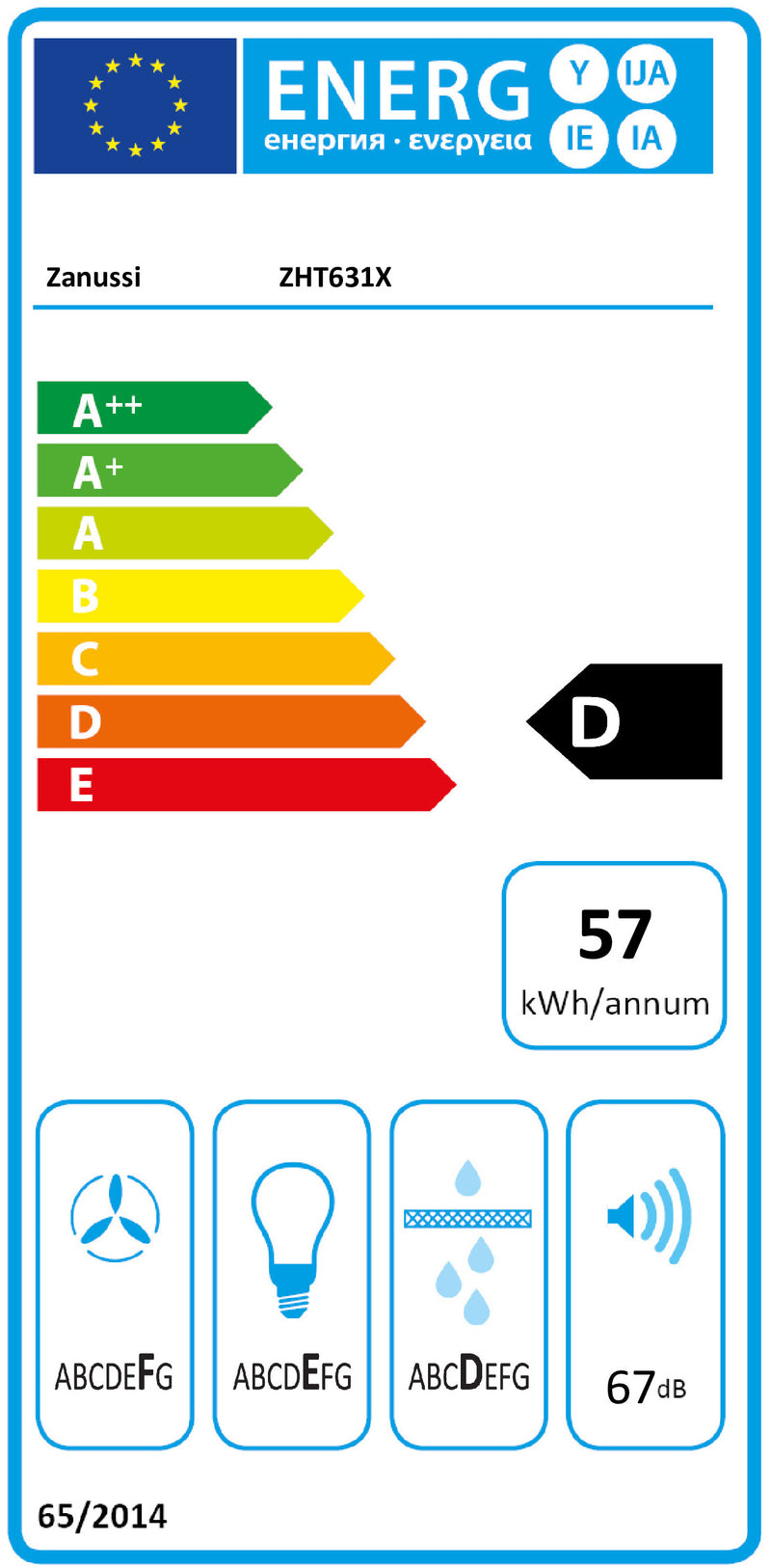 EXAUSTOR ZANUSSI - ZHT 631 X