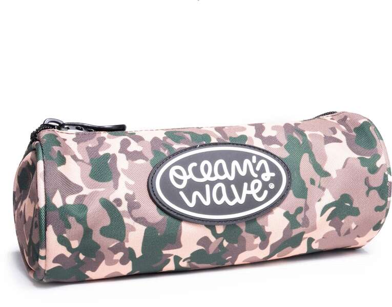 ESTOJO REDONDO OCEANS WAVE GRAN AMPLITUD - DESIGN CAMUFLAGEM TERR