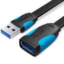CABLE ALARGADOR USB 3.0 VENTION VAS-A13-B050 USB MACHO - USB HEMB