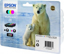 Epson Polar bear Multipack de 4 cores Série 26 Urso Polar Tinta C