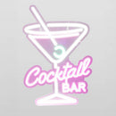 LUZ LED NEON DECORATIVA COCKTAIL BAR, MODELOS VARIADOS, 30 X 38 C