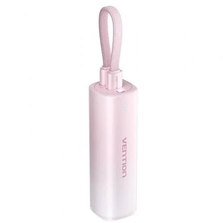 POWERBANK 5000MAH VENTION FHWR0 20W WIRELESS ROSA