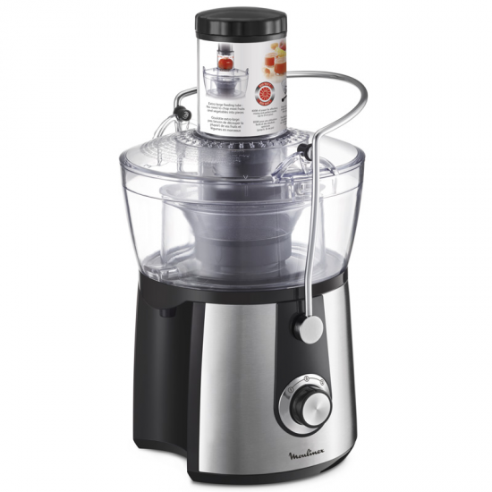 Moulinex Juice Express JU550D10 Centrifugadora 800 W Preto, Aço i