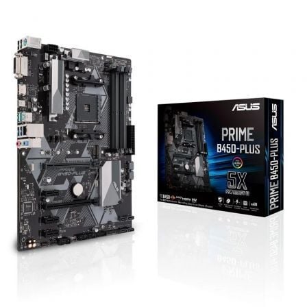 ASUS PRIME B450-PLUS AMD B450 Socket AM4 ATX