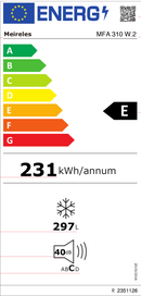 CONGELADOR HORIZONTAL MEIRELES MFA310W2 H 1110X840