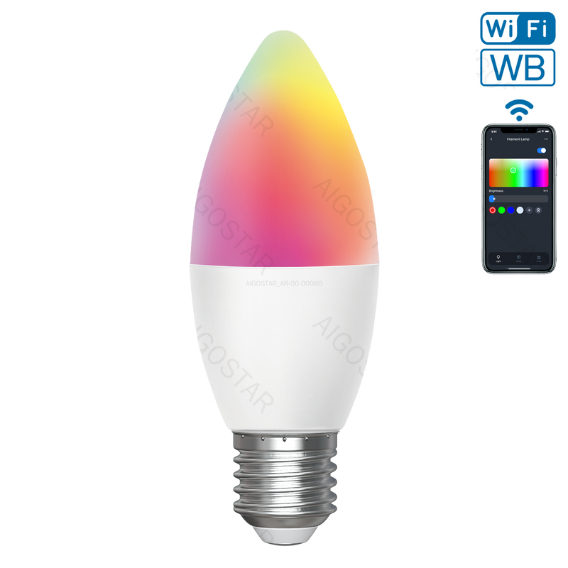 WI-FI WB SMART LED C37 E27 6,5 W