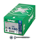 CAIXA 100 UNIDADES. PARAFUSO DE CABEÇA PLANA UNIVERSAL WIROX 6X18