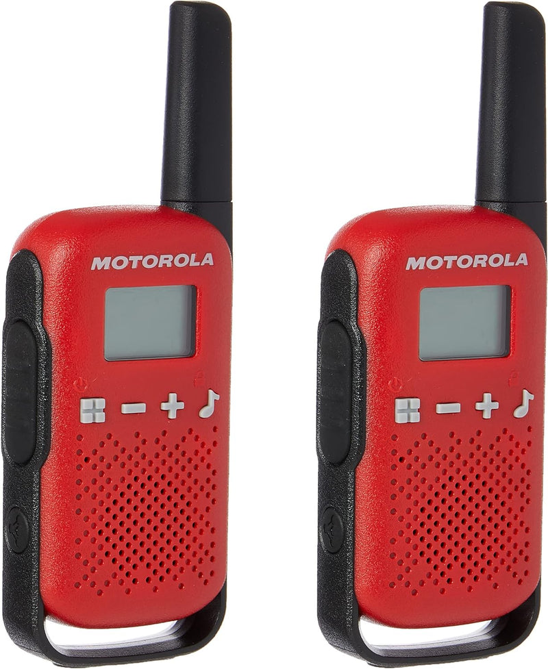 Motorola TALKABOUT T42 rádio two-way 16 canais Preto, Vermelho