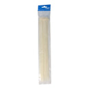 ABRAÇADEIRAS NATURAL 380X4,8MM NYLON DE ALTA QUALIDADE (BLISTER 2