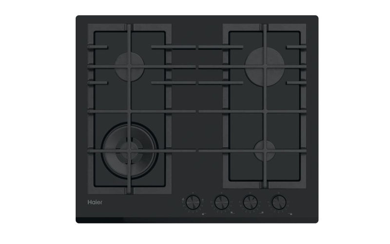 Haier Series 4 HAVG6BF4HB/1 Preto Embutido 59 cm Gás 4 zona(s)