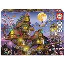 EDUCA - PUZZLE 500 CASA DAS FADAS 19554