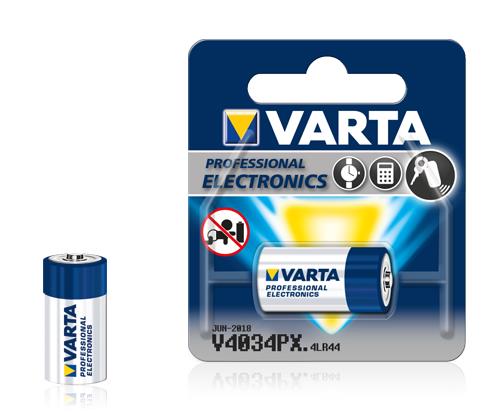 Varta 04034101401 Bateria descartável 4SR44 Alcalino