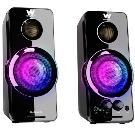 ALTAVOCES WOXTER BIG BASS 95 RGB 20W 2.0