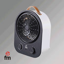 CALEFACT. FM TH-22 2000W NEGRO/BLANCO