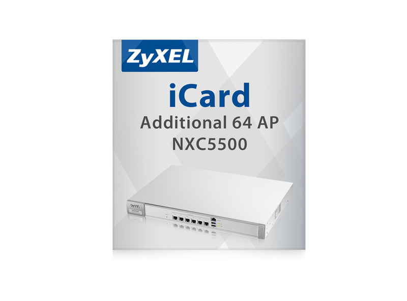 Zyxel iCard 64 AP NXC5500 Atualização