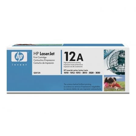 HP Toner LaserJet Original 12A Preto