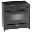 FOGÃO COM FORNO MEIRELES MONZA  E 912 BL 5 ZONAS VITROCERÂMICA