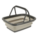 CESTO DE COMPRAS DOBRÁVEL, CORES SORTIDAS, 380 X 285 X 160 MM