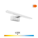 CANDEEIRO LED DE PAREDE 6W 600LM 4.000K LUZ DO DIA 30X12,8X5,10CM
