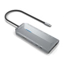 DOCKING USB TIPO-C AISENS ASUC-12P005-GR 2XHDMI 3XUSB 2XUSB TIPO-