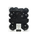 PACK COM 33 ENFEITES PARA ÁRVORE PRETO