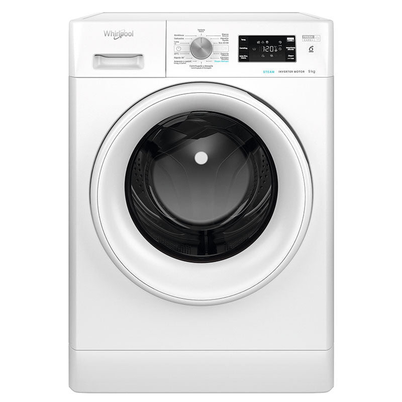 MÁQUINA DE LAVAR ROUPA WHIRLPOOL 9KG FFB9258WVSP