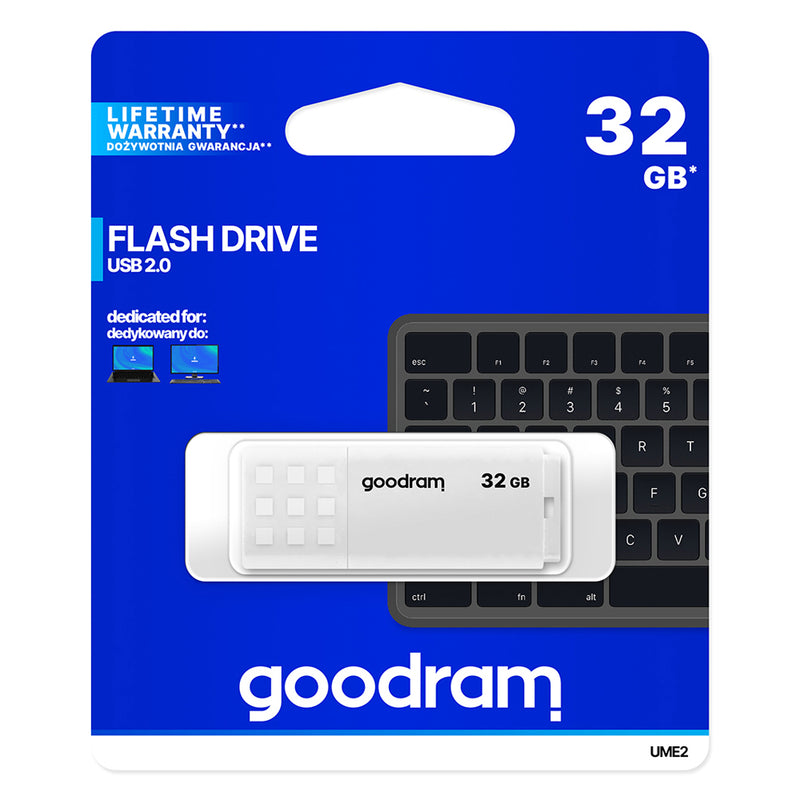 Goodram UME2 unidade de memória USB 32 GB USB Type-A 2.0 Branco