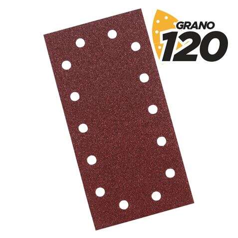 BLIM PACK DE 10 LIJAS PARA LIJADORA BL0123 - GRANO 120 - FORMATO