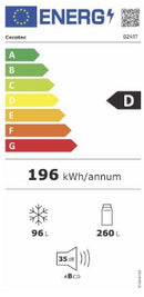 FRIGORÍFICO BOLERO COOLMARKET COMBI 356 WHITE D