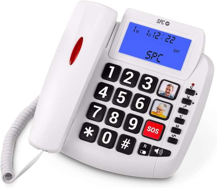 TELEFONE SPC COMFORT VOLUME 2 BRANCO