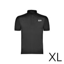 *MERCHANDISING* POLO PRETO TAMANHO-XL MANGA CURTA BORDADO EDM