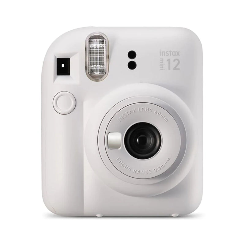 MÁQUINA FOTOGRÁFICA FUJIFILM INSTAX MINI 12 ARGILA BRANCA