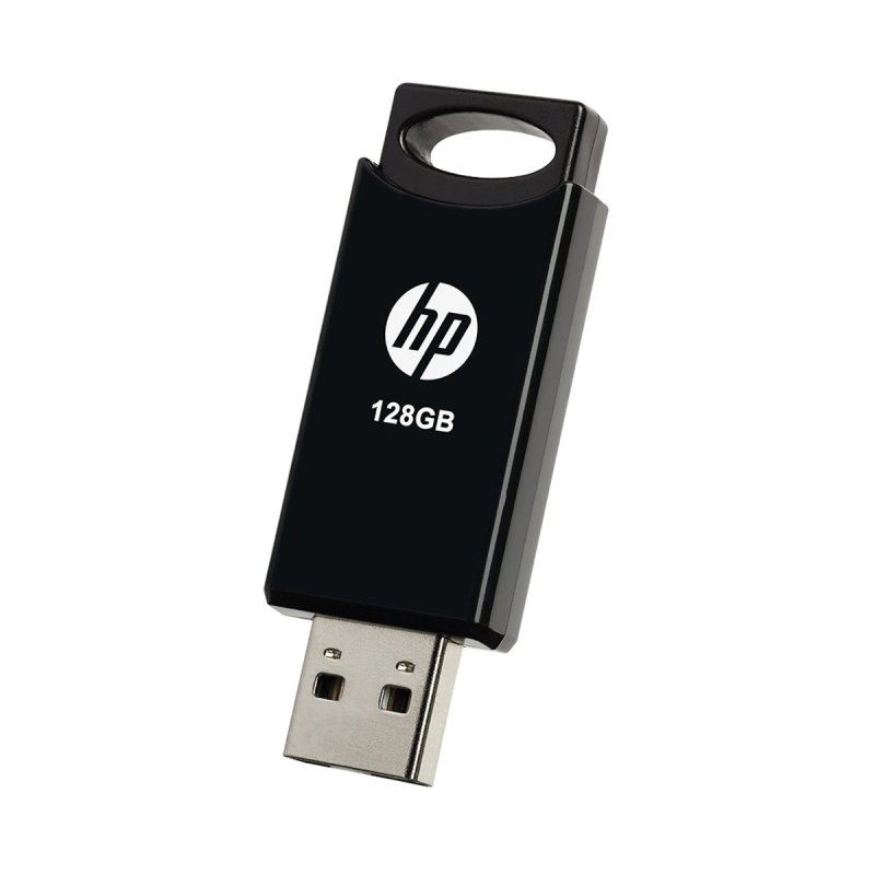 PEN DRIVE HP V212W 128GB USB 2.0 PRETO