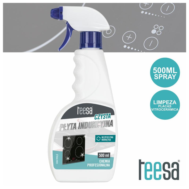 SPRAY DE LIMPEZA PLACAS INDUÇÃO 500ML TEESA