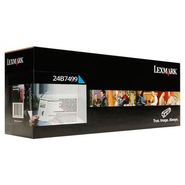 Lexmark 24B7499 toner 1 unidade(s) Original Ciano